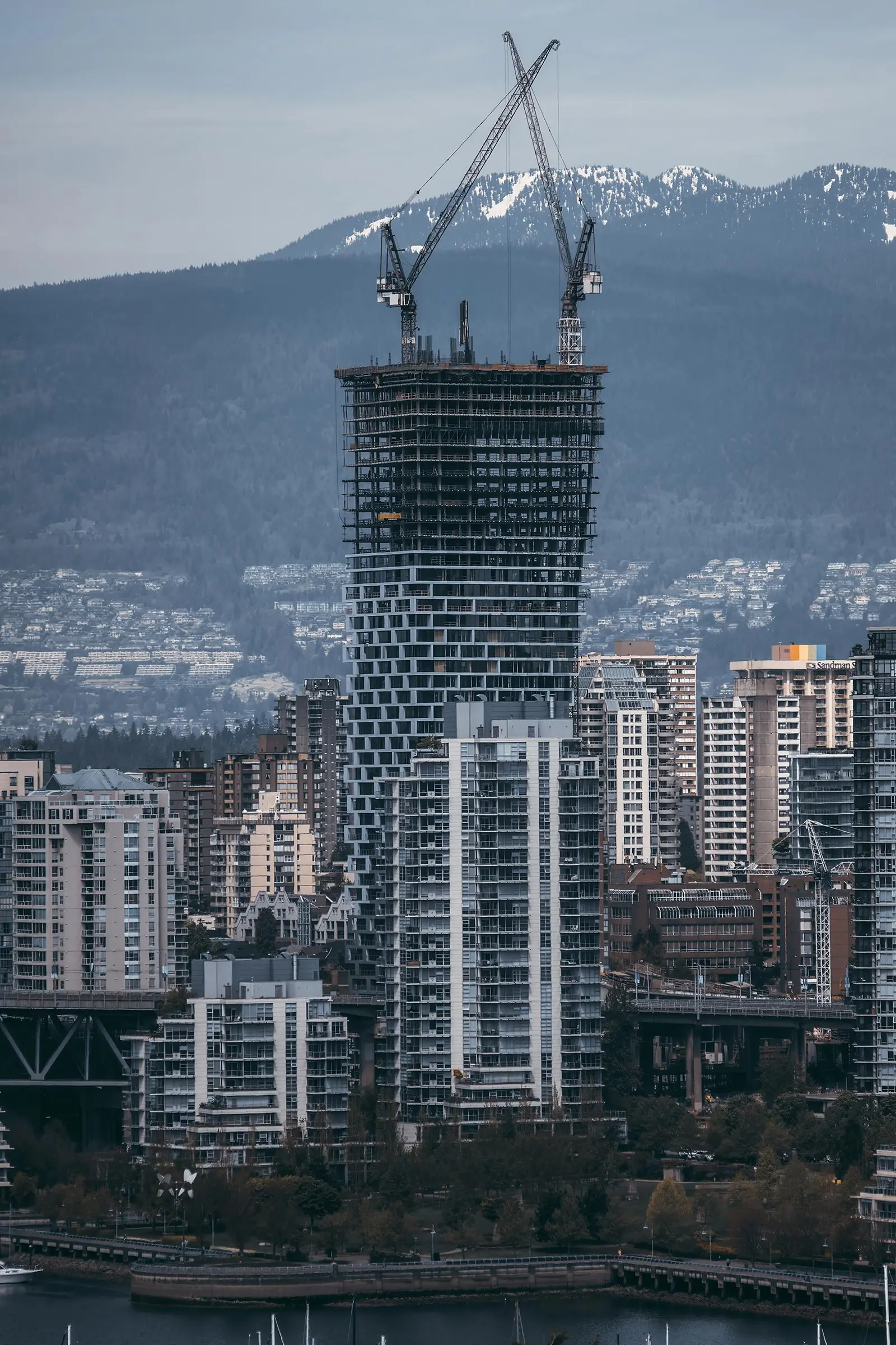 Vancouver House Under Construction