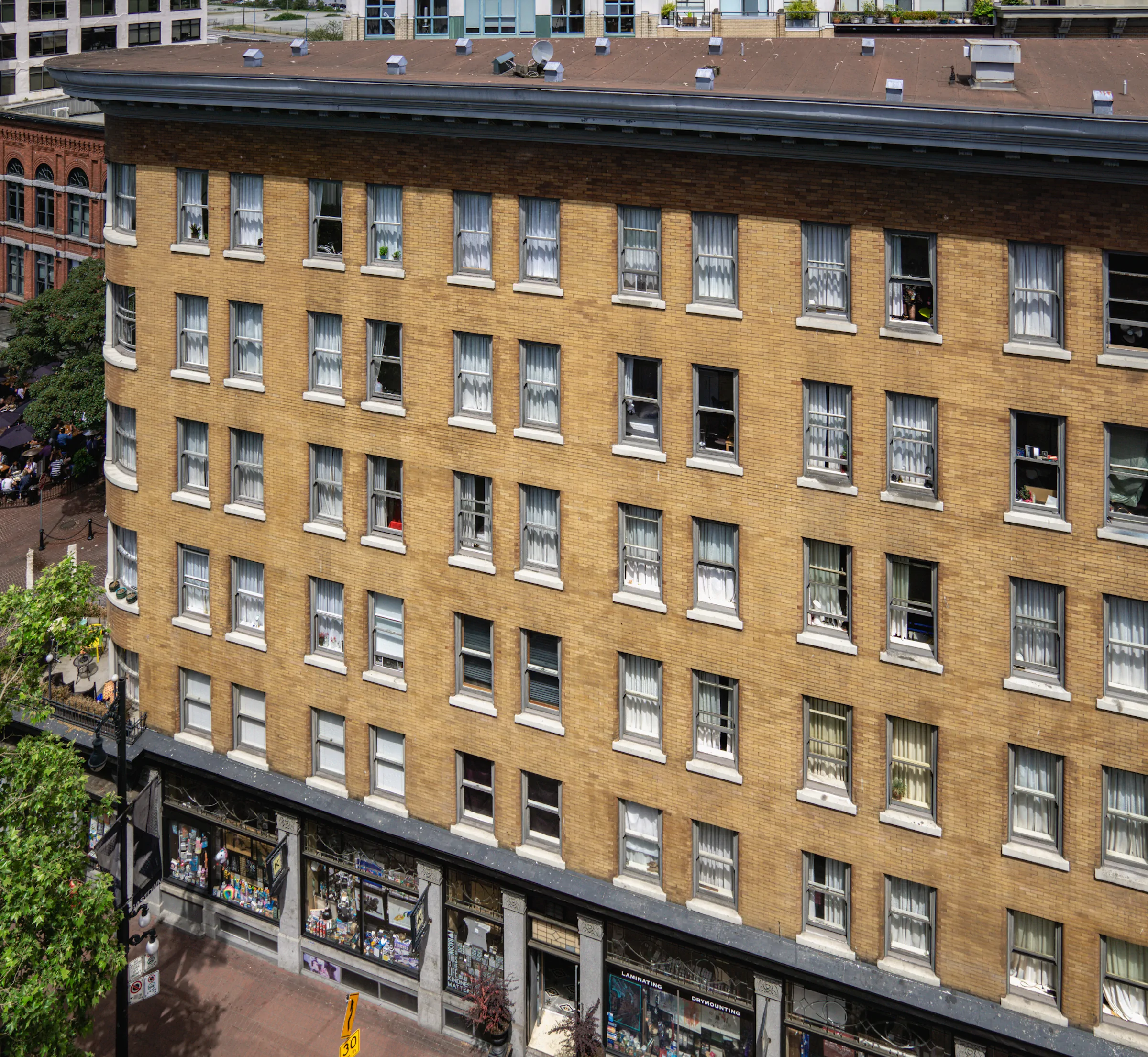 Hotel Europe South Facade, 43 Powell Street, Vancouver