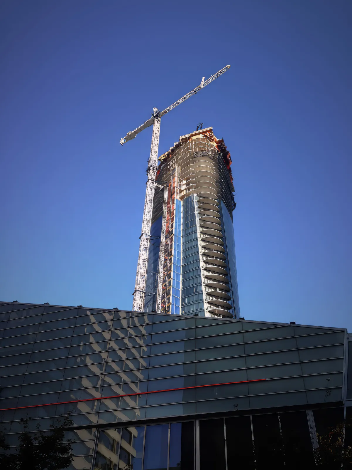 Trump Tower Vancouver Under Construction