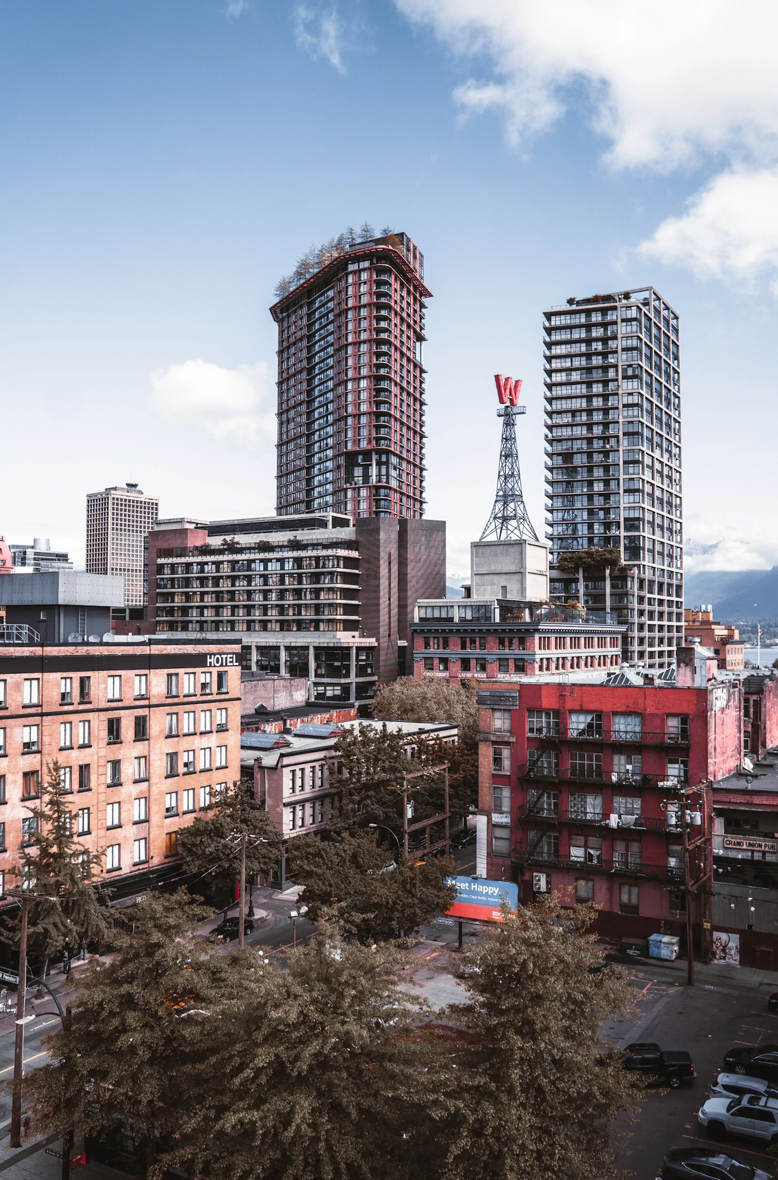 Woodward's and the Old Hotels Around Abbott Street, Vancouver