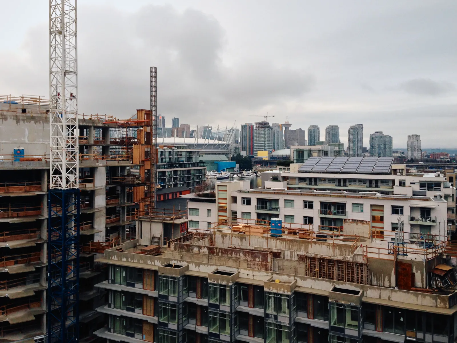 Olympic Village Under Construction