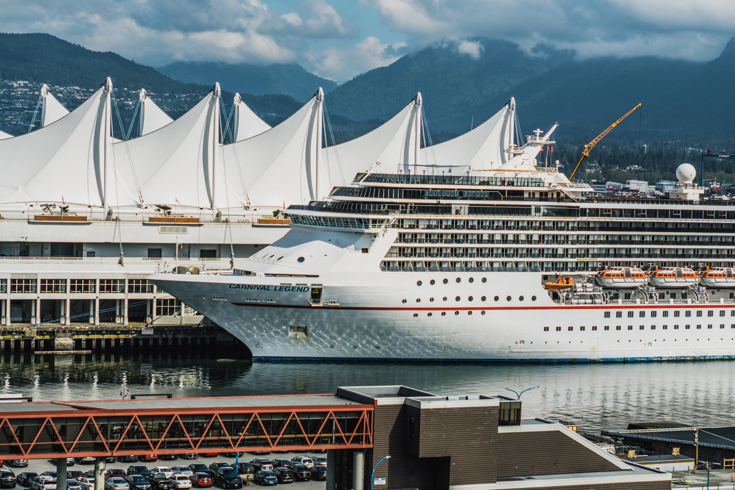 Carnival Legend at Canada Place Cruise Ship Terminal, Vancouver